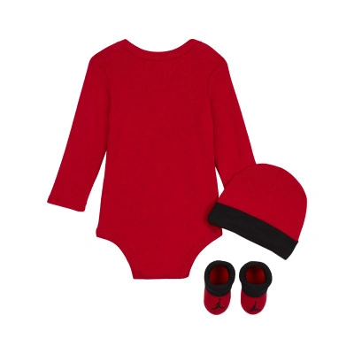 Tenue Body-Gorro-Patucos Jumpman Bebé (3 Piezas)