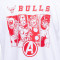 T-Shirt Nike Chicago Bulls - Marvel X NBA Enfant
