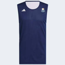 Top EveryDay Pro Reversible Oviedo Club Baloncesto Team Navy Blue-White