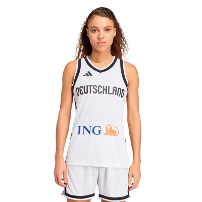 Maillot Équipe d'Allemagne Féminine de Basket Domicile