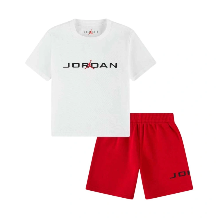 chandal-jordan-corto-stretch-fleece-preescolar-gym-red-2