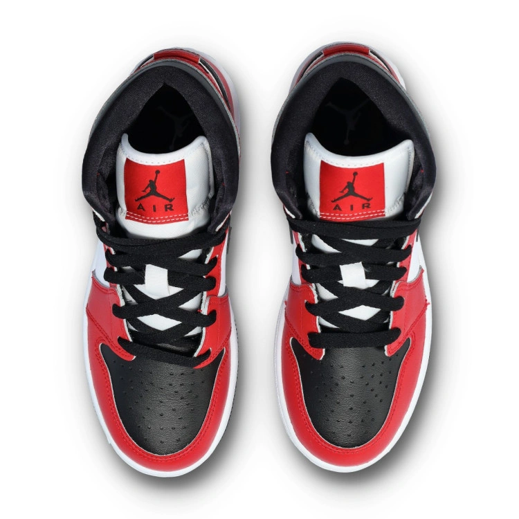 zapatilla-jordan-air-jordan-1-mid-nino-negro-4