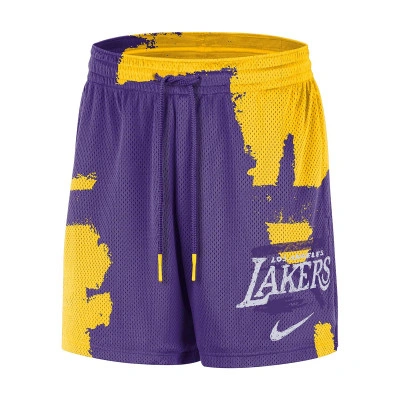 Short Los Angeles Lakers Practice Mesh Courtside