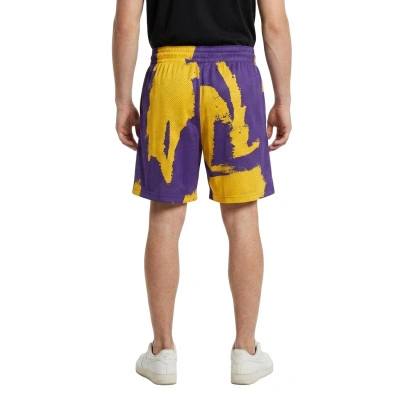 Short Los Angeles Lakers Practice Mesh Courtside