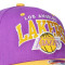 Casquette Mitchell & Ness Los Angeles Lakers Team Arch Classic Red