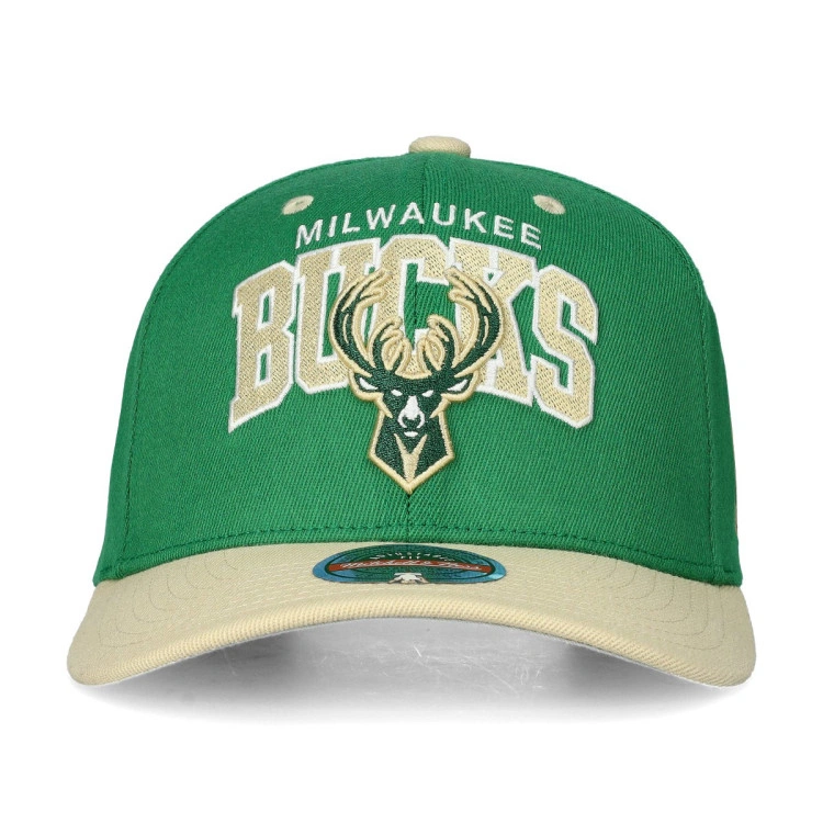 gorra-mitchell-ness-milwaukee-buscks-team-arch-classic-red-verde-1
