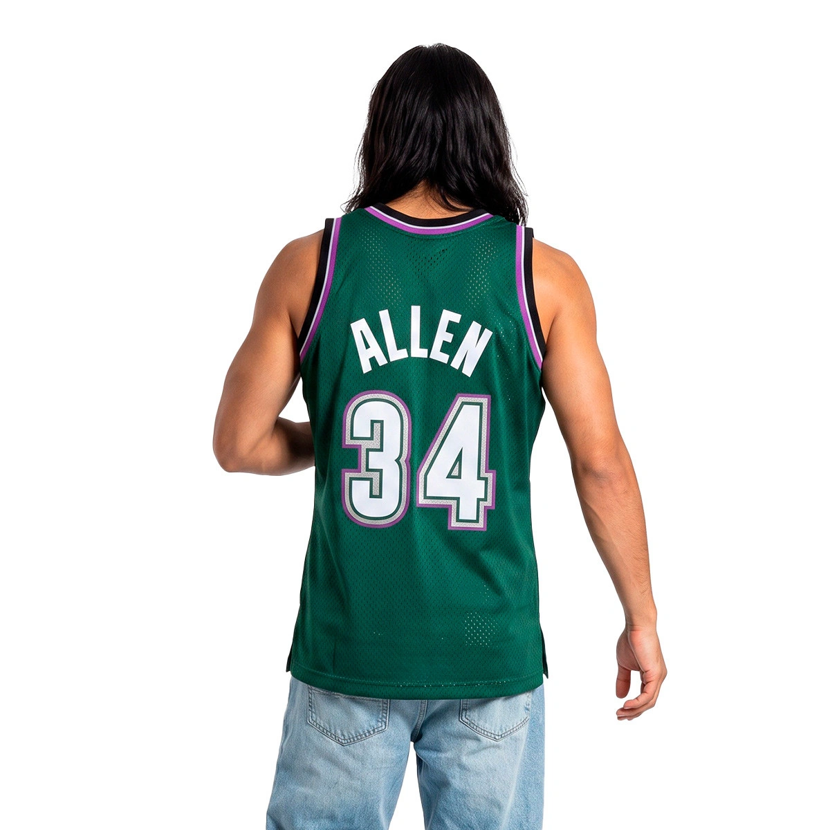 camiseta-mitchell-ness-swingman-jersey-milwaukee-bucks-1996-ray-allen-dark-green-1