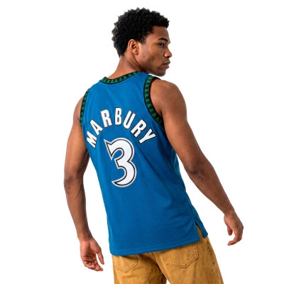 Maillot Maillot Swingman Minnesota Timberwolves 1996 - Stephon Marbury