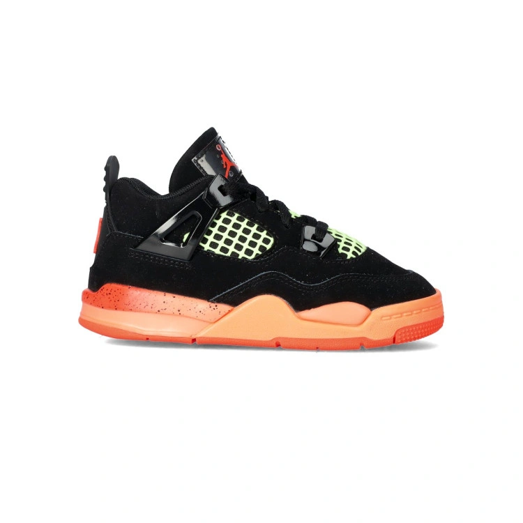zapatilla-jordan-air-jordan-4-retro-bebe-black-infrared-23-brt-mango-barely-volt-white-1