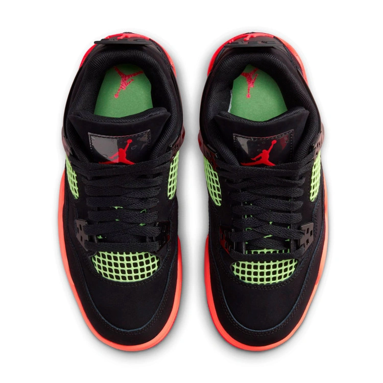 zapatilla-jordan-air-jordan-4-retro-nino-black-infrared-23-brt-mango-barely-volt-white-5
