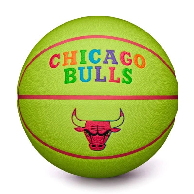Ballon NBA Team Neon Chicago Bulls