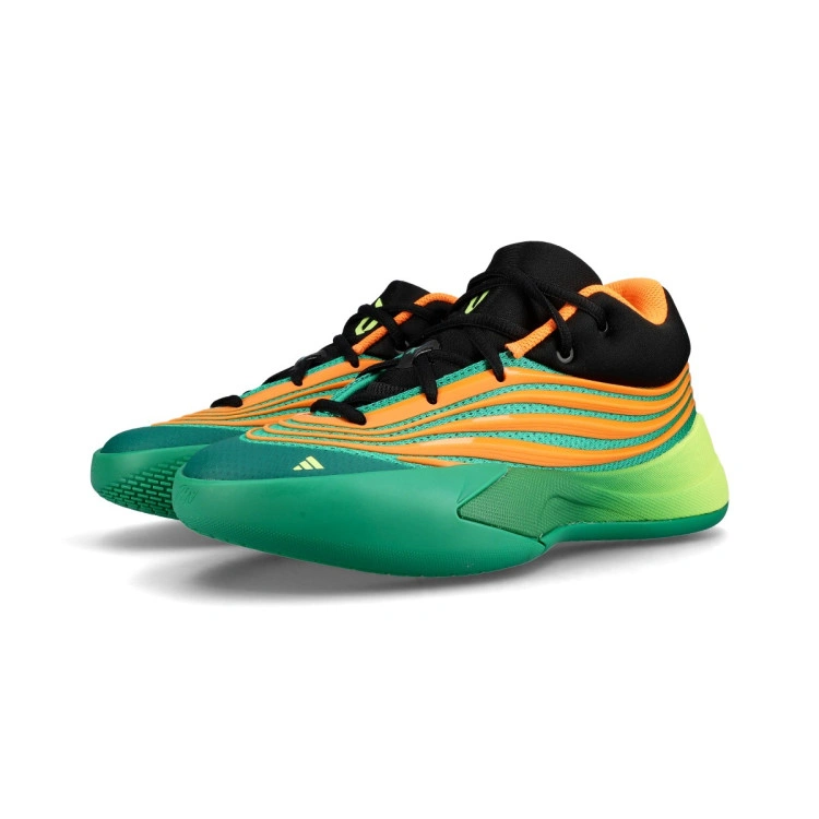 zapatillas-adidas-dame-x-meet-the-moment-nino-court-green-lucid-orange-frozen-lemon-0