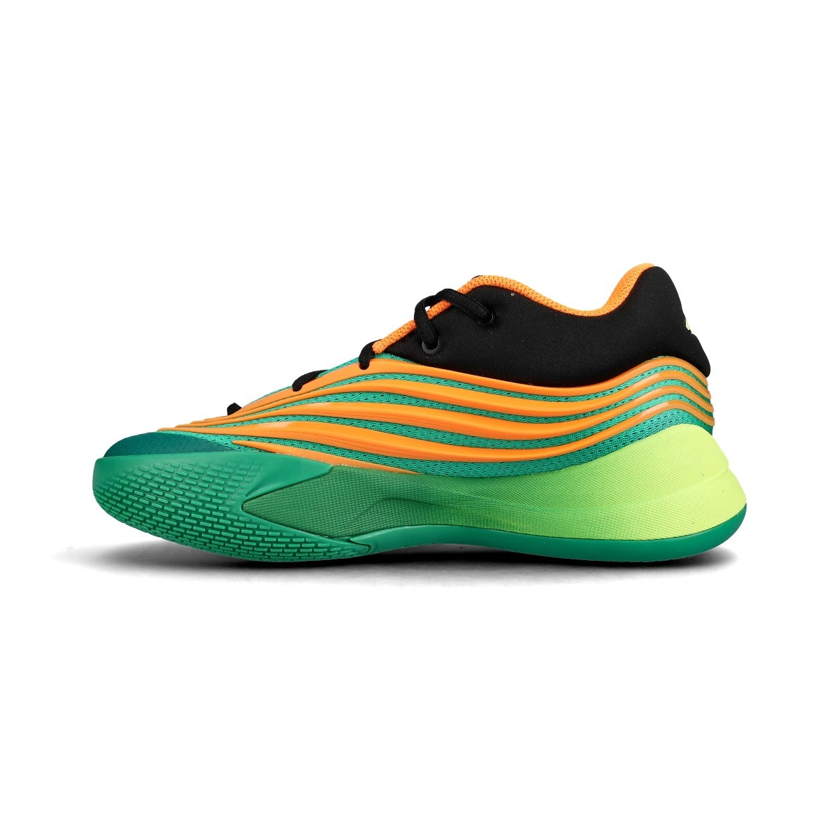 zapatillas-adidas-dame-x-meet-the-moment-nino-court-green-lucid-orange-frozen-lemon-2
