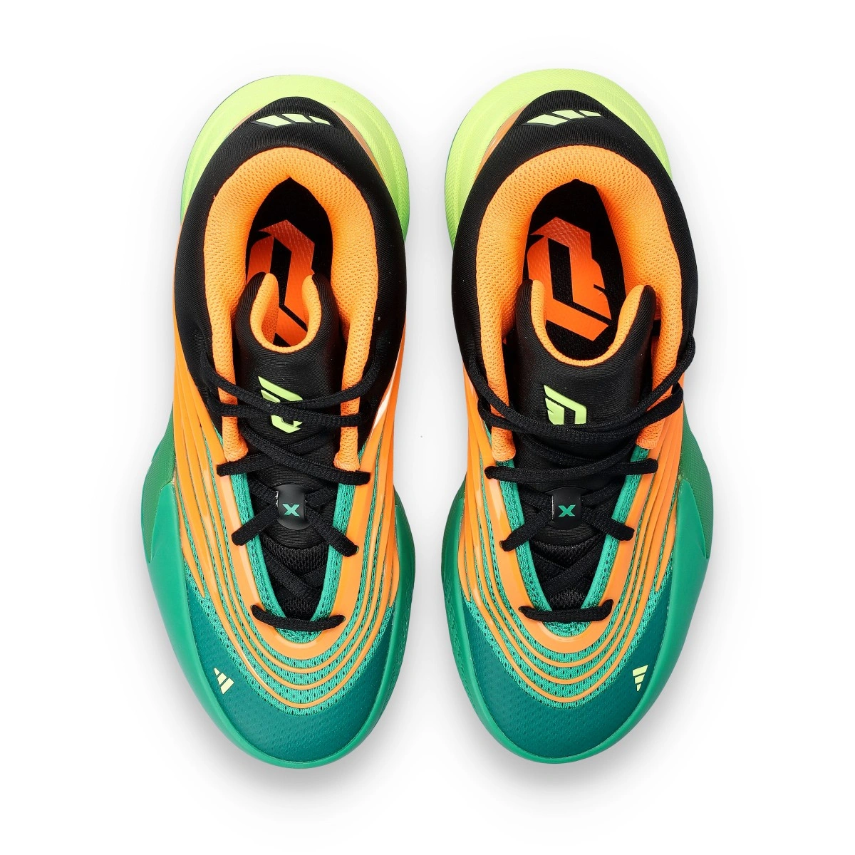 zapatillas-adidas-dame-x-meet-the-moment-nino-court-green-lucid-orange-frozen-lemon-5