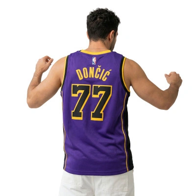 Maillot Los Angeles Lakers Swingman Statement Edition Luka Doncic 2024-2025