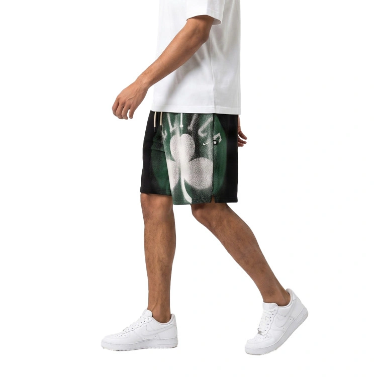 pantalon-corto-nike-boston-celtics-therma-fit-standard-issue-fleece-icon-black-white-2