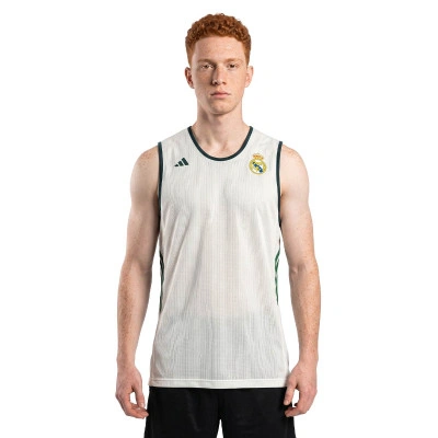 Maillot Real Madrid Basketball Échauffement Reversible Tank 2026-2027