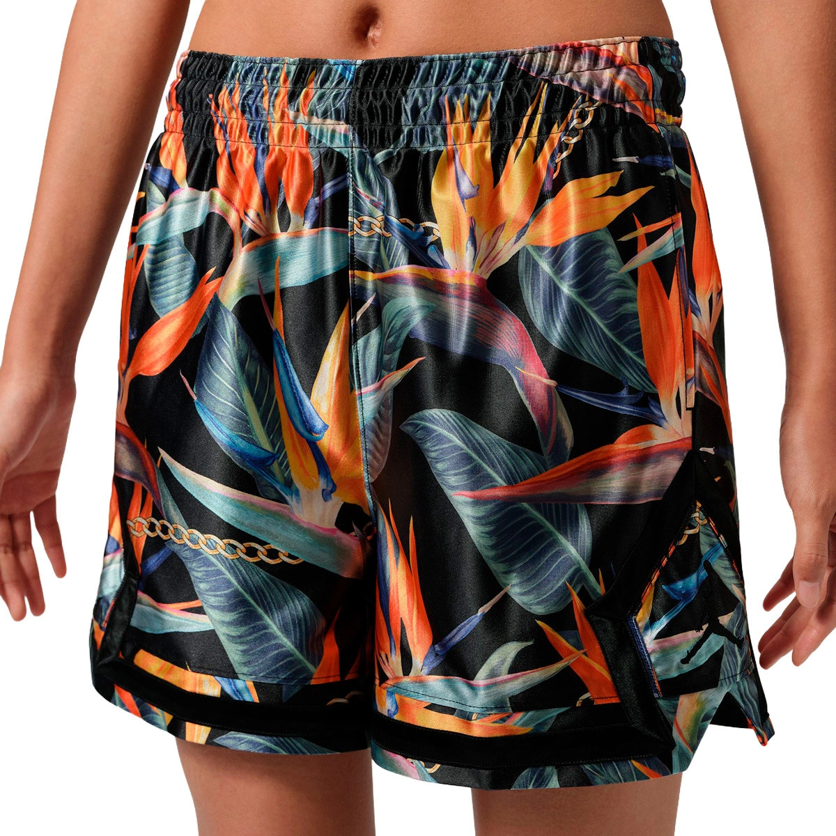 pantalon-corto-jordan-sport-diamond-4-birds-of-paradise-mujer-black-black-0