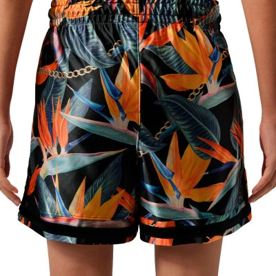 Short Sport Diamond 4" Birds of Paradise Mujer