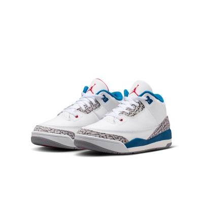 Baskets Préscolaire Air Jordan 3 Retro True Blue
