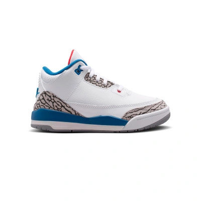 Baskets Préscolaire Air Jordan 3 Retro True Blue