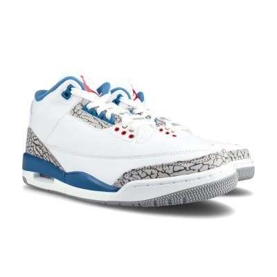 Baskets Chaussures Air Jordan 3 Retro True Blue