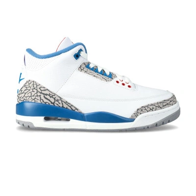 Baskets Chaussures Air Jordan 3 Retro True Blue