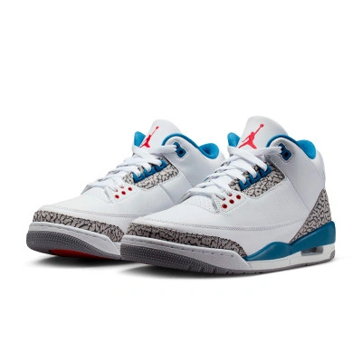 Baskets Chaussures Air Jordan 3 Retro True Blue