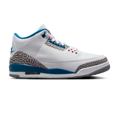 Baskets Chaussures Air Jordan 3 Retro True Blue