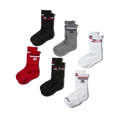 Chaussettes Icon Stripe Crew (6 Pares)