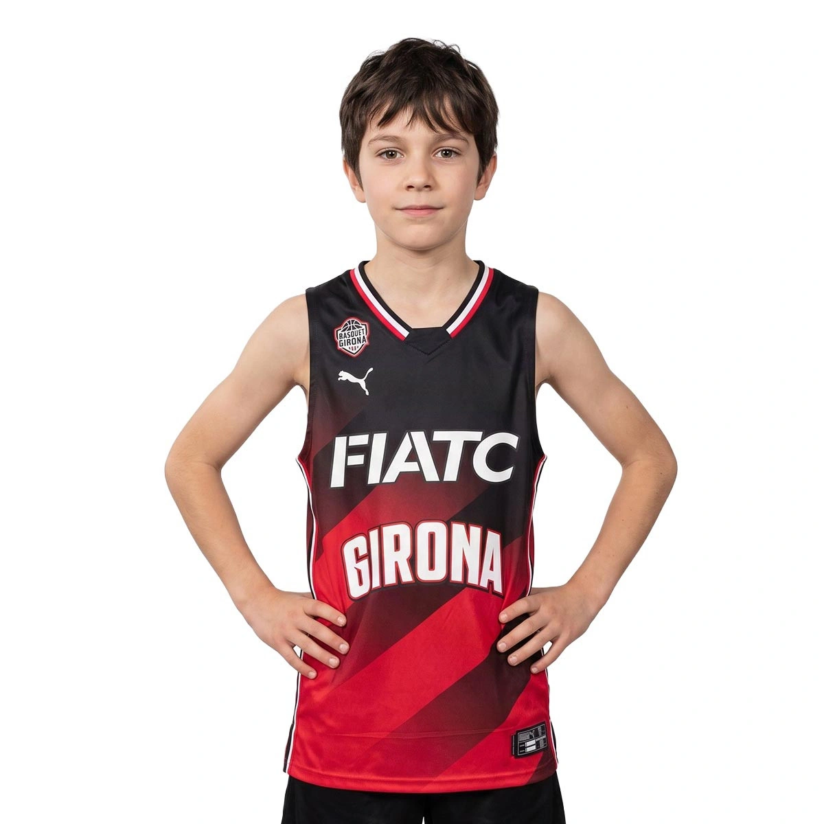 camiseta-puma-bsquet-girona-segunda-equipacion-2026-2027-nino-negro-0