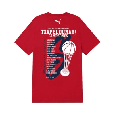 T-Shirt Winners Baskonia Copa Del Rey 2026