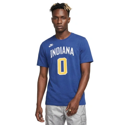 T-Shirt Indiana Pacers Essential Hardwood Classics Tyrese Haliburton