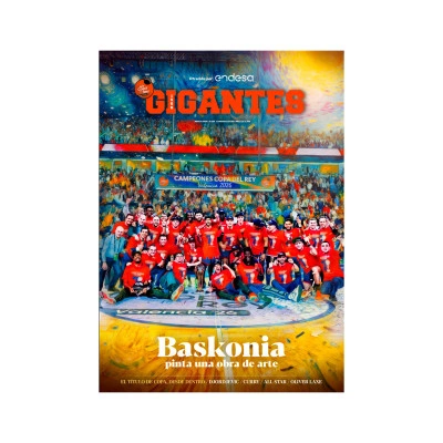 Magazine Baskonia Peint une Œuvre d'Art - Mars 2026