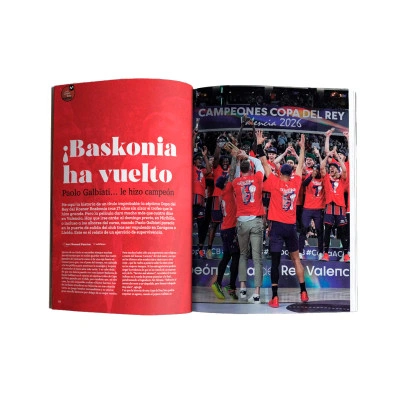 Magazine Baskonia Peint une Œuvre d'Art - Mars 2026