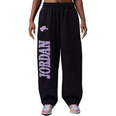 Pantalon Space Jam Fleece Open Hem Mujer