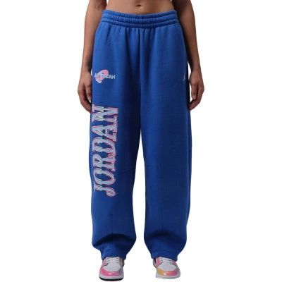 Pantalon Space Jam Fleece Open Hem Mujer