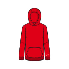 Sweat-shirt Customizable con Capucha Algodón Park 26 Club Baloncesto La Flecha University Red-White