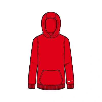 Sweat-shirt Customizable con Capucha Algodón Park 26 Club Baloncesto La Flecha