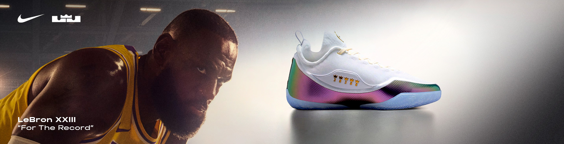 nike lebron 23  for the record 